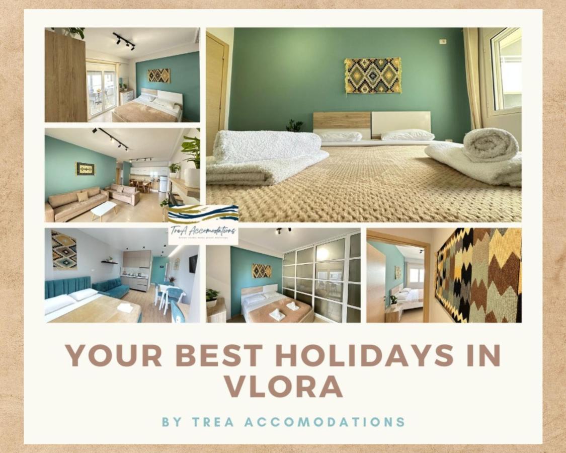 Vlorë Trea Accomodations - Port Side מראה חיצוני תמונה